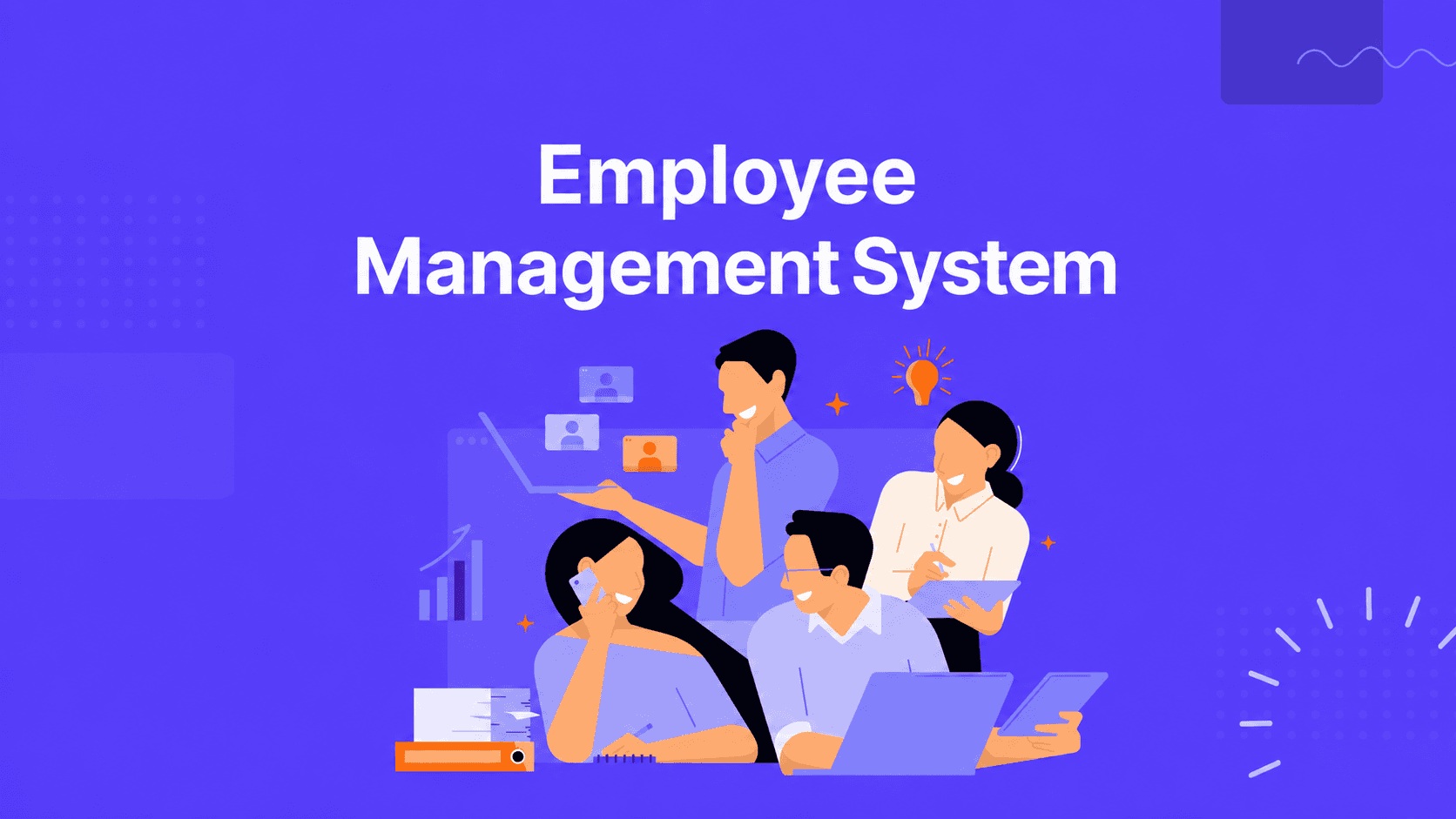 Employee Management System website project preview by Joydip Ghosh